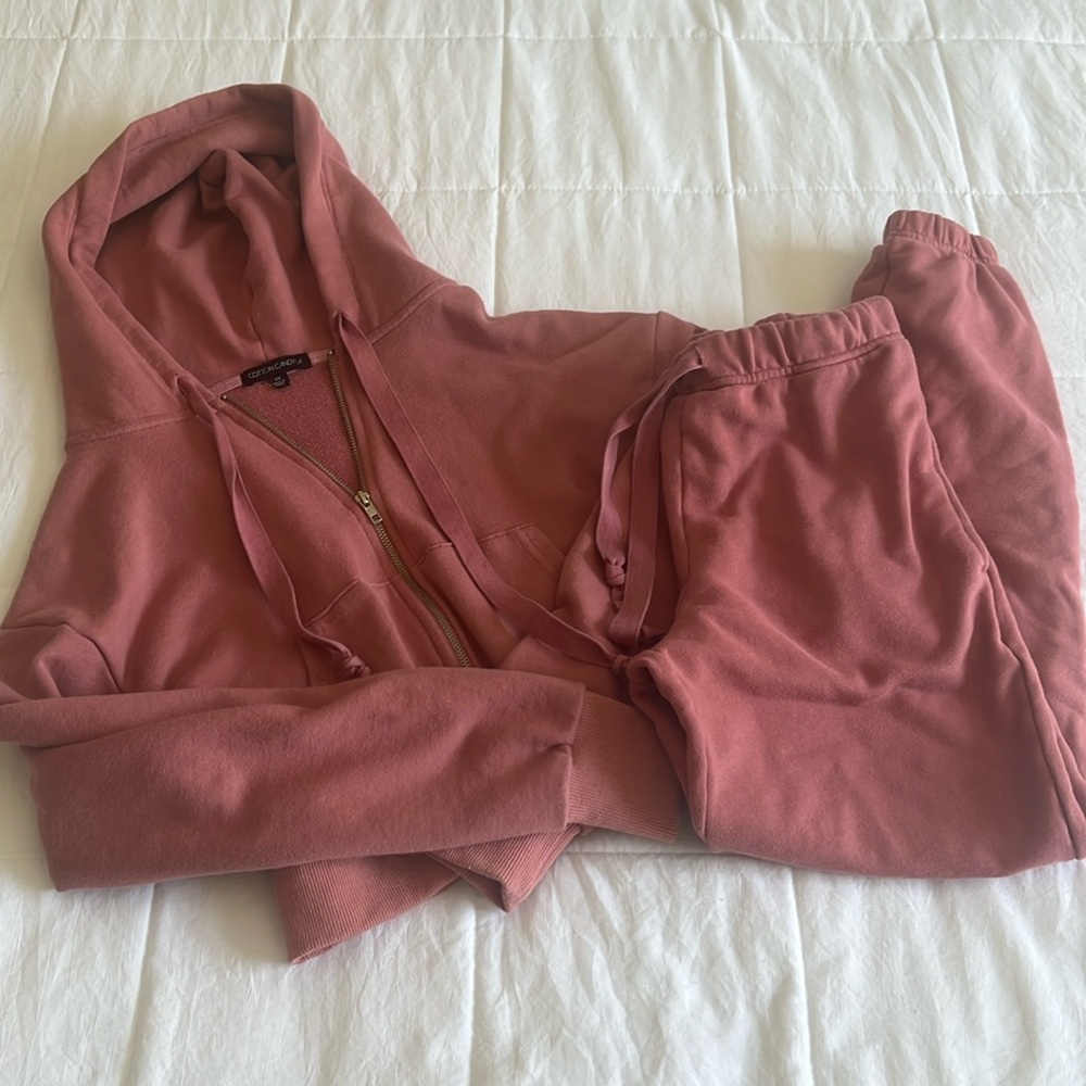 Cotton Candy Pink Track Pants & Joggers